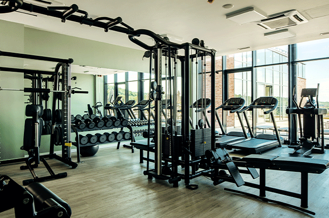 Rénovation salle de sport