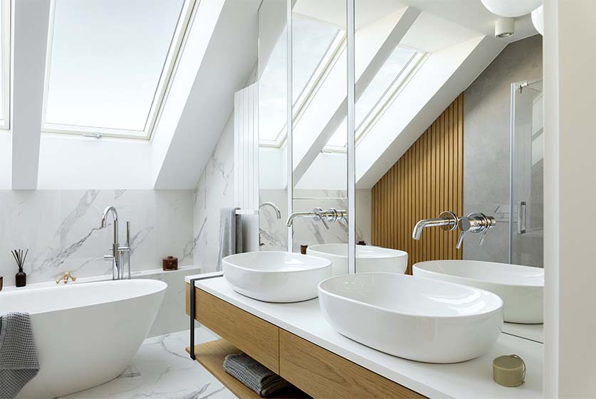 Aménagement salle de bain appartement - Architectis